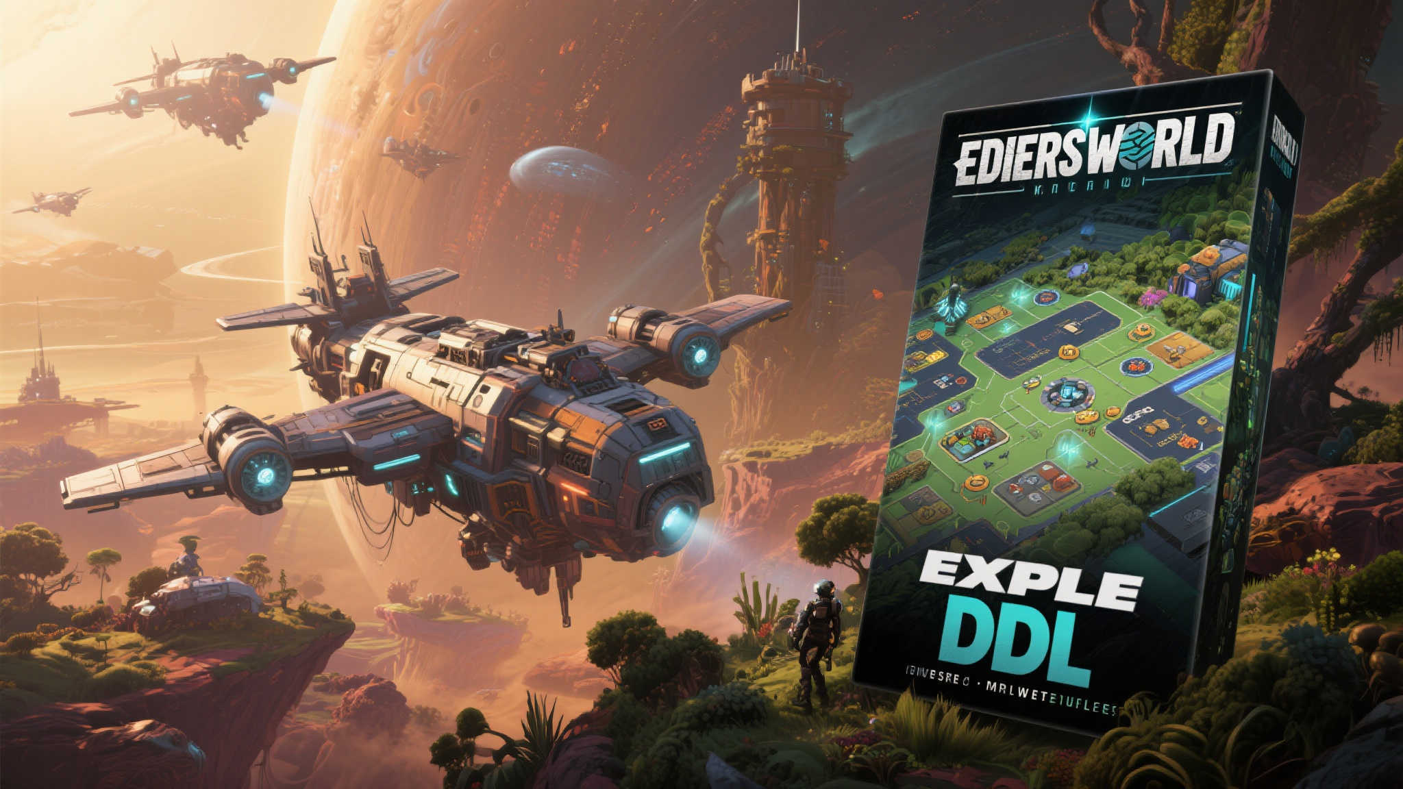 《边缘世界》迎来飞行要塞及别样生态系统冒险