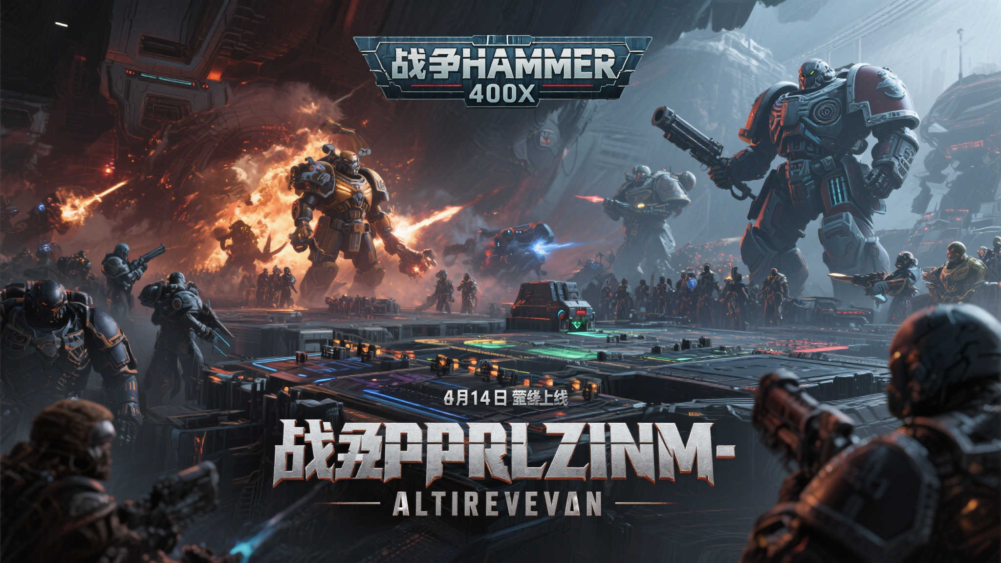 《战锤40K:战争黎明-终极版》8月14日震撼来袭 《战锤40K:战争黎明-终极版》8月14日震撼来袭