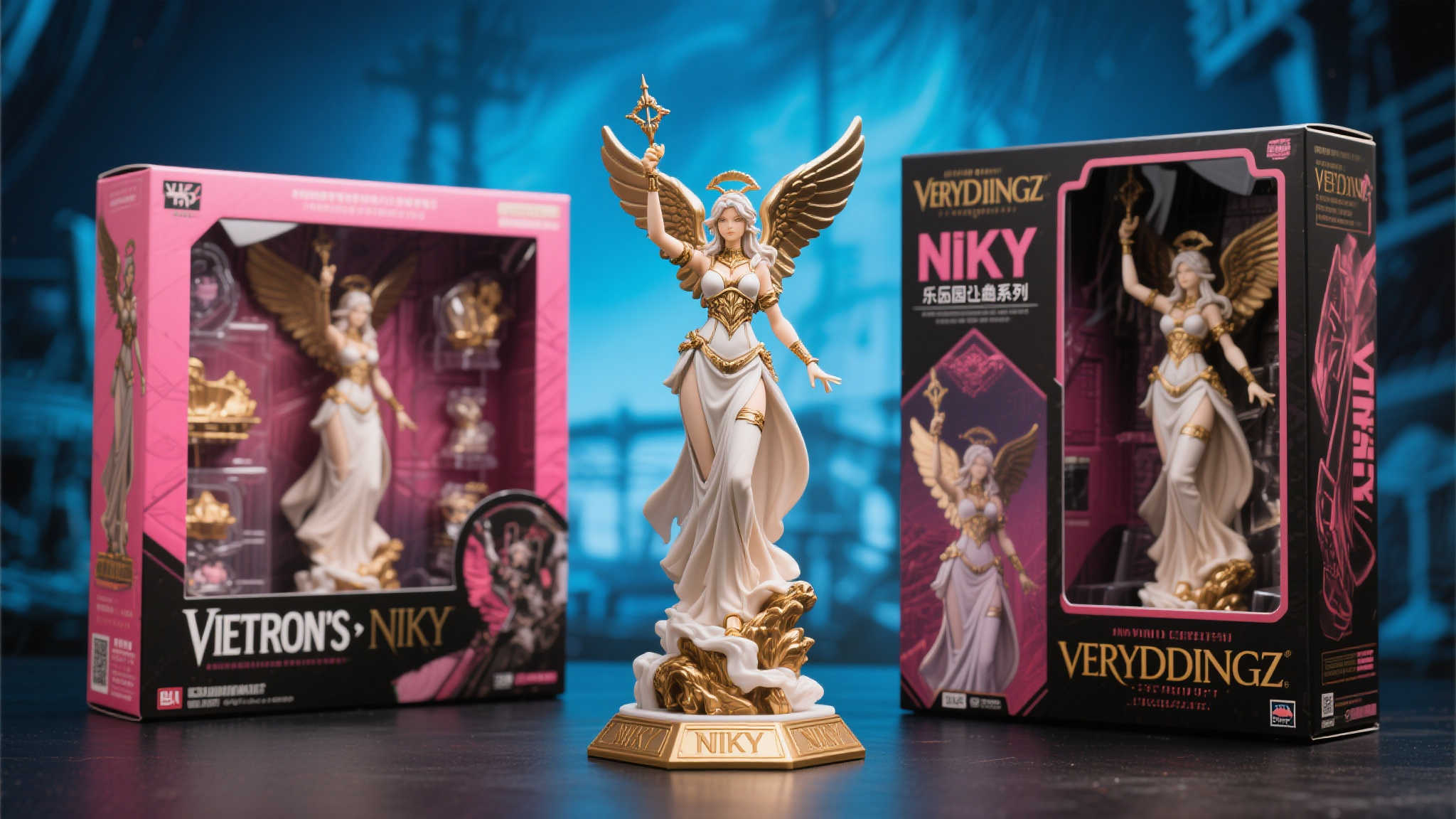veryddingz《胜利女神:妮姬》乐园珍藏系列手办盲盒 二、乐园收藏系列模型盒玩的核心亮点
在