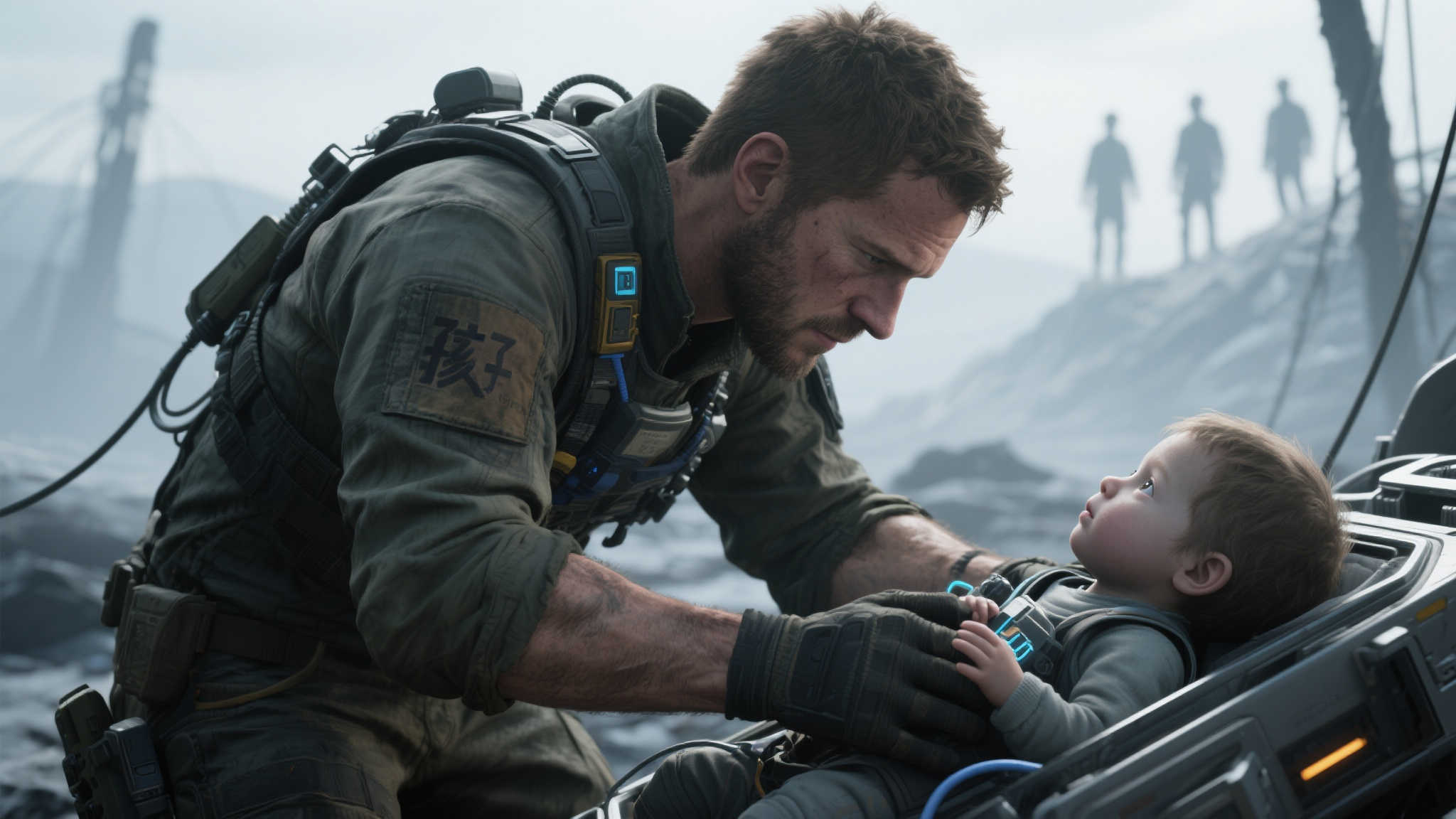 深度剖析亲子纽带:《死亡搁浅》与《合金装备》的共鸣之处 具体来看,《死亡搁浅》中的山姆起初是一个